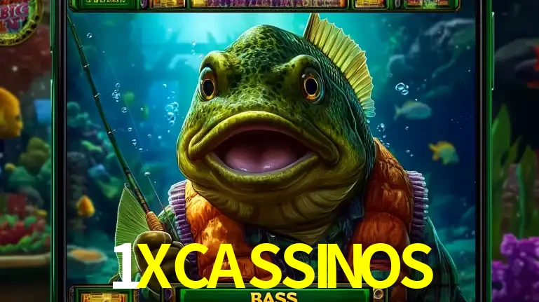 Personagem de peixe pescador do popular jogo de slot com tema de pescaria, uma das emocionantes opções de caça-níqueis para jogar e ganhar no cassino 1XCASSINOS.